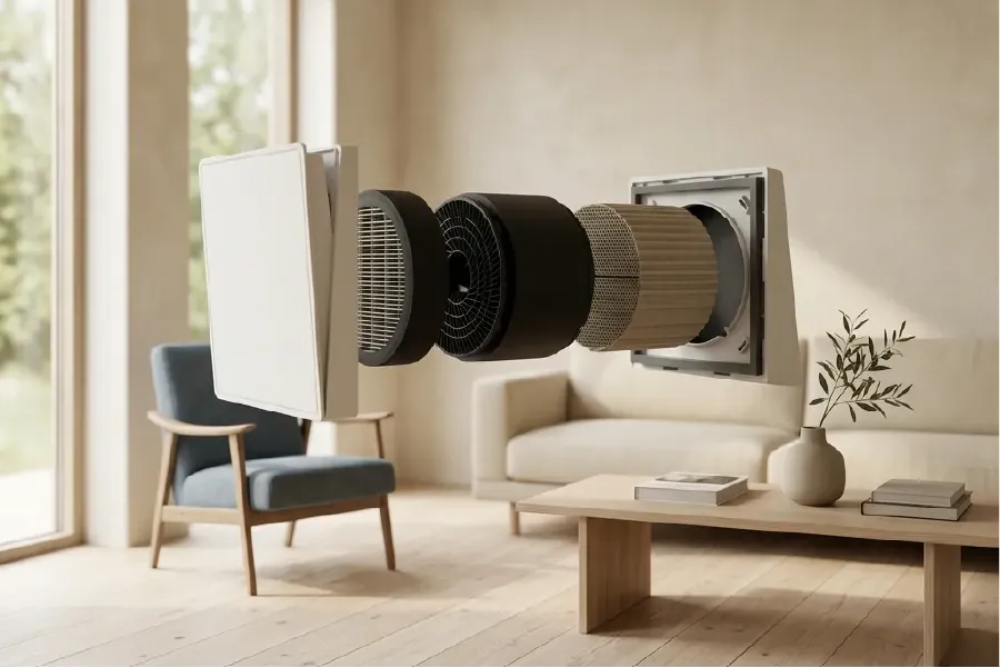 Equipo EcoPair para condensación y exceso de humedad interior