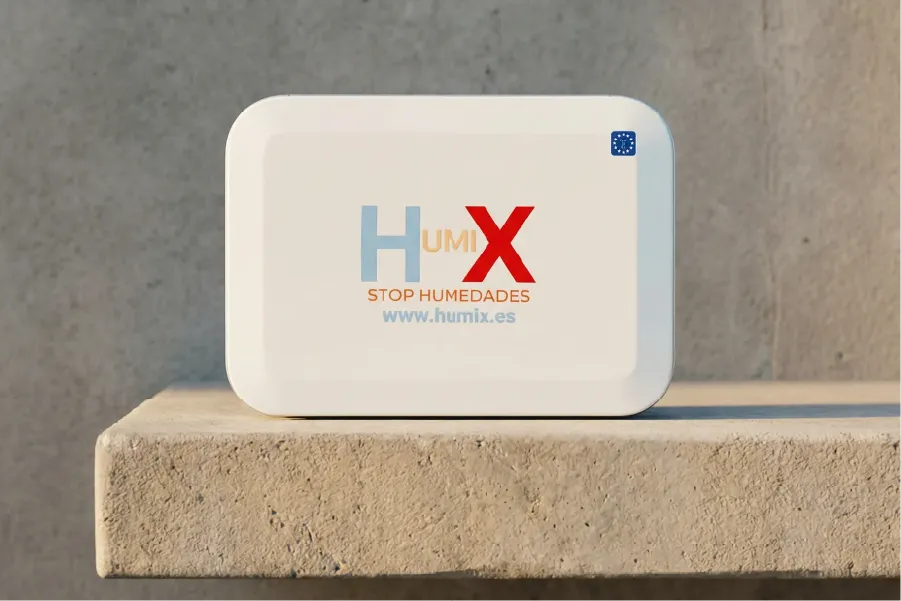 Sistema Humix para humedad por capilaridad